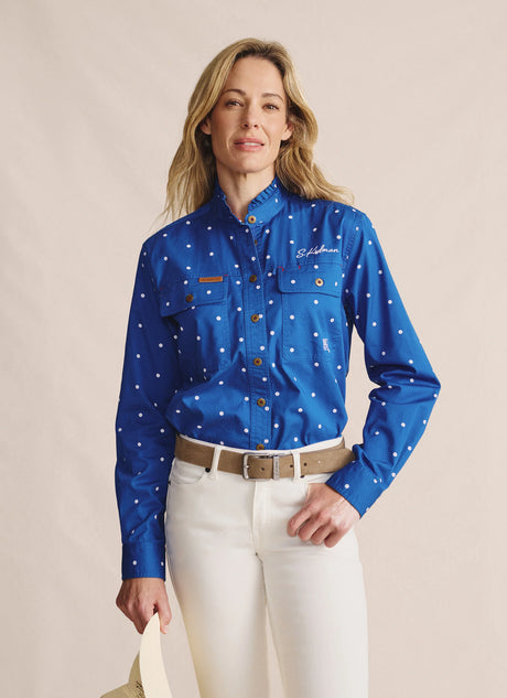 S.Kidman Lilly Pilly Workshirt - Mid Blue