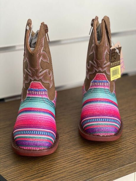 Roper Toddler Glitter Serape