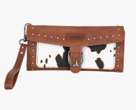 Wrangler Cow Print Wallet