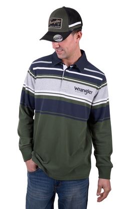 Wrangler AW25 Mens Zane Rugby