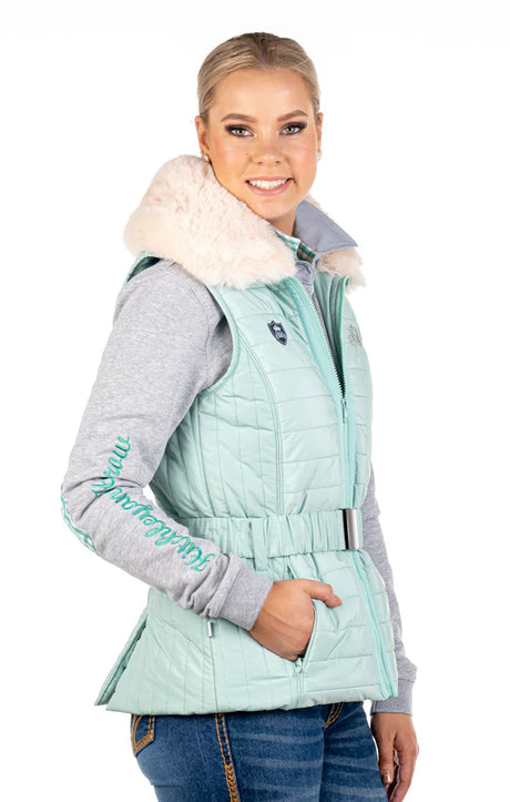 Hitchley and Harrow Ladies Mint Green Vest
