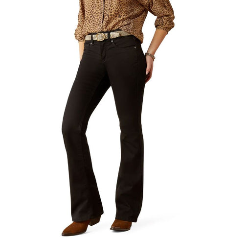 Ariat AW25 Womens Perfect Rise Boot Cut Ella Black