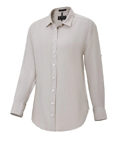 Pilbara Womens Linen Swiss Long Sleeve Shirt