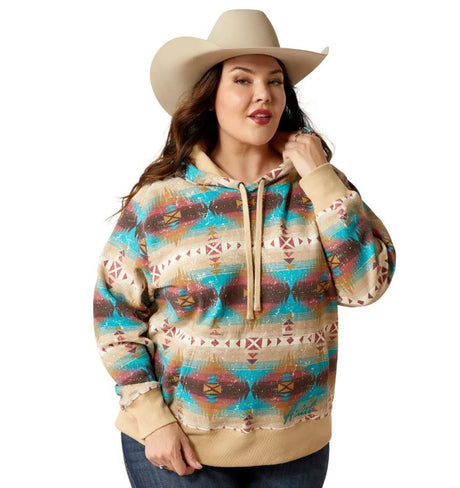 Ariat AW25 Womens Lunas Hoodie Serrano Print