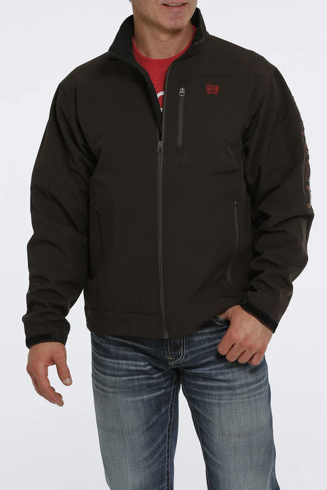 Cinch Mens Lined Bonded Brown Jacket