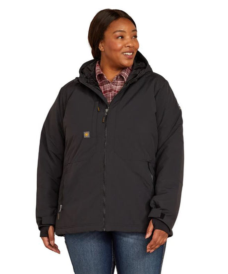 Ariat W25 Womens Rebar Cordura Ripstop Insulated Jacket Black