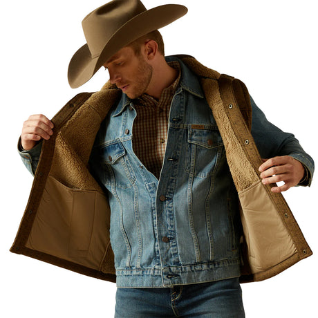 Ariat Mens Caldwell Sherpa Vest