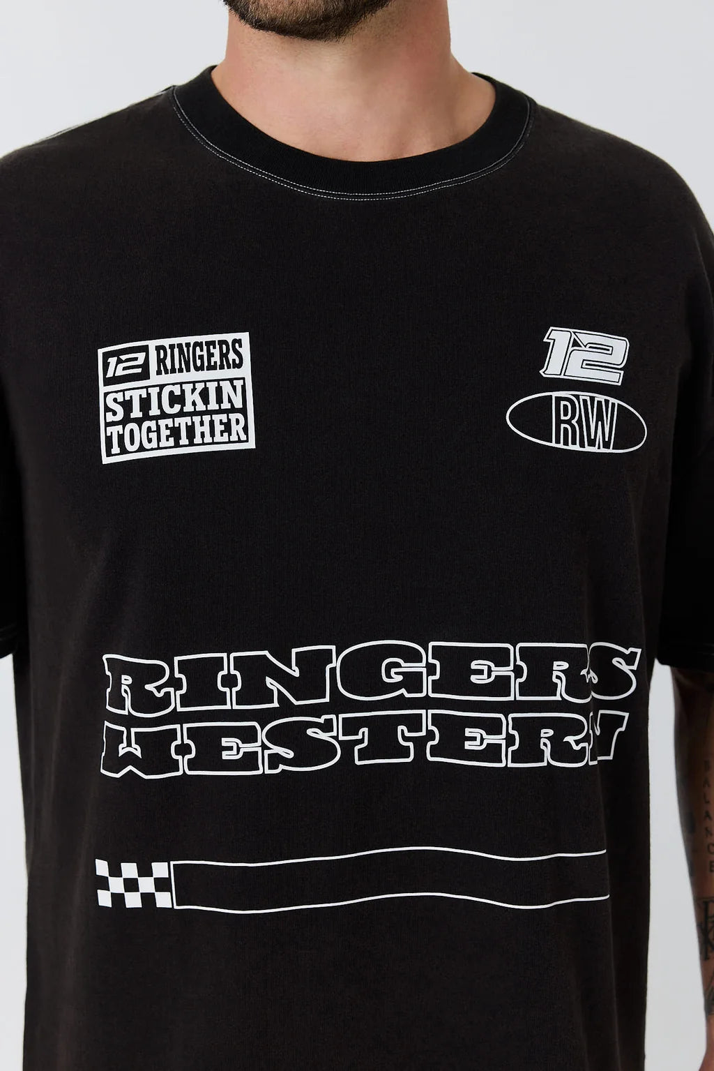 Ringers Western Chad Mens Box Fit Tee