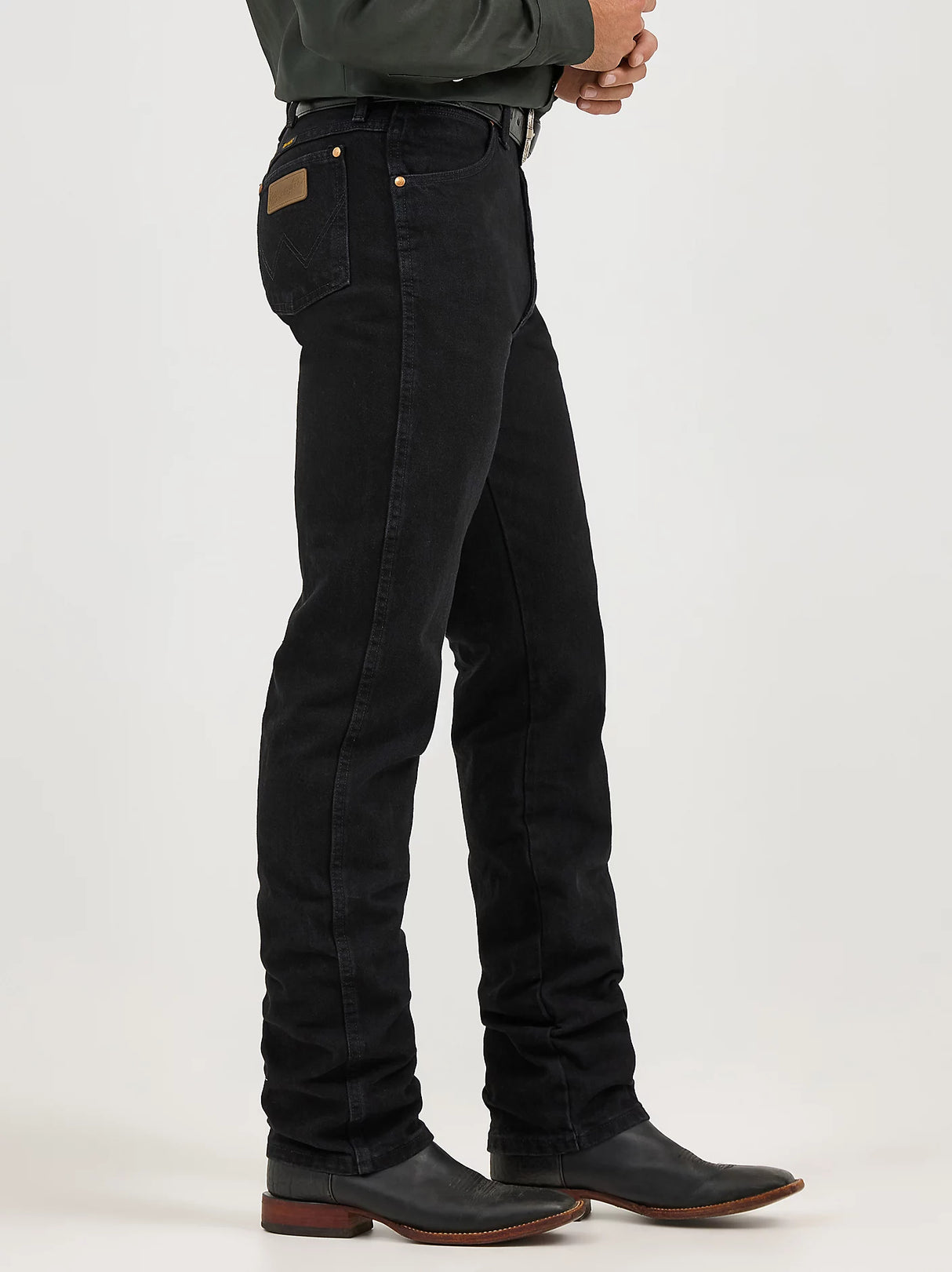 Wrangler Mens Cowboy Cut Original Jean Black
