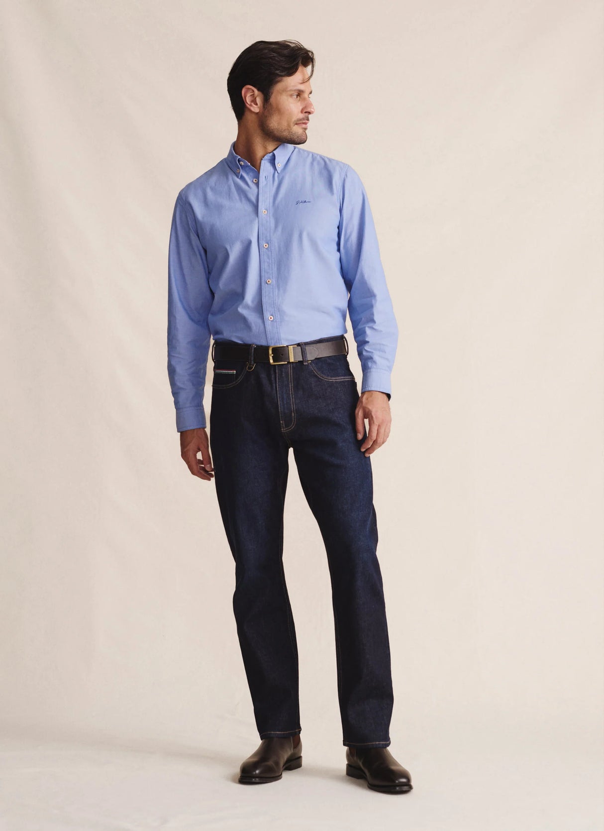 S.Kidman Mens Camden 5 Pocket Jean - Dark Wash