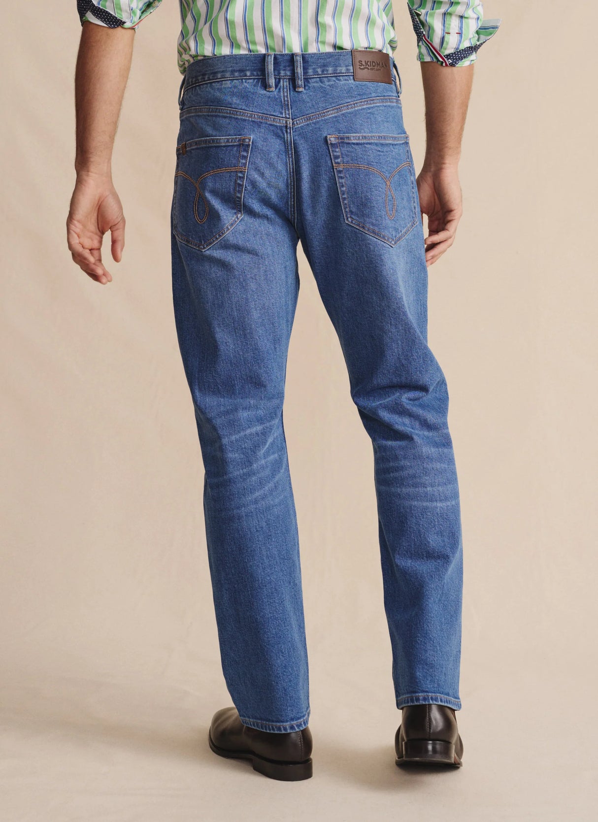 S.Kidman Mens Camden Jean - Vintage Wash
