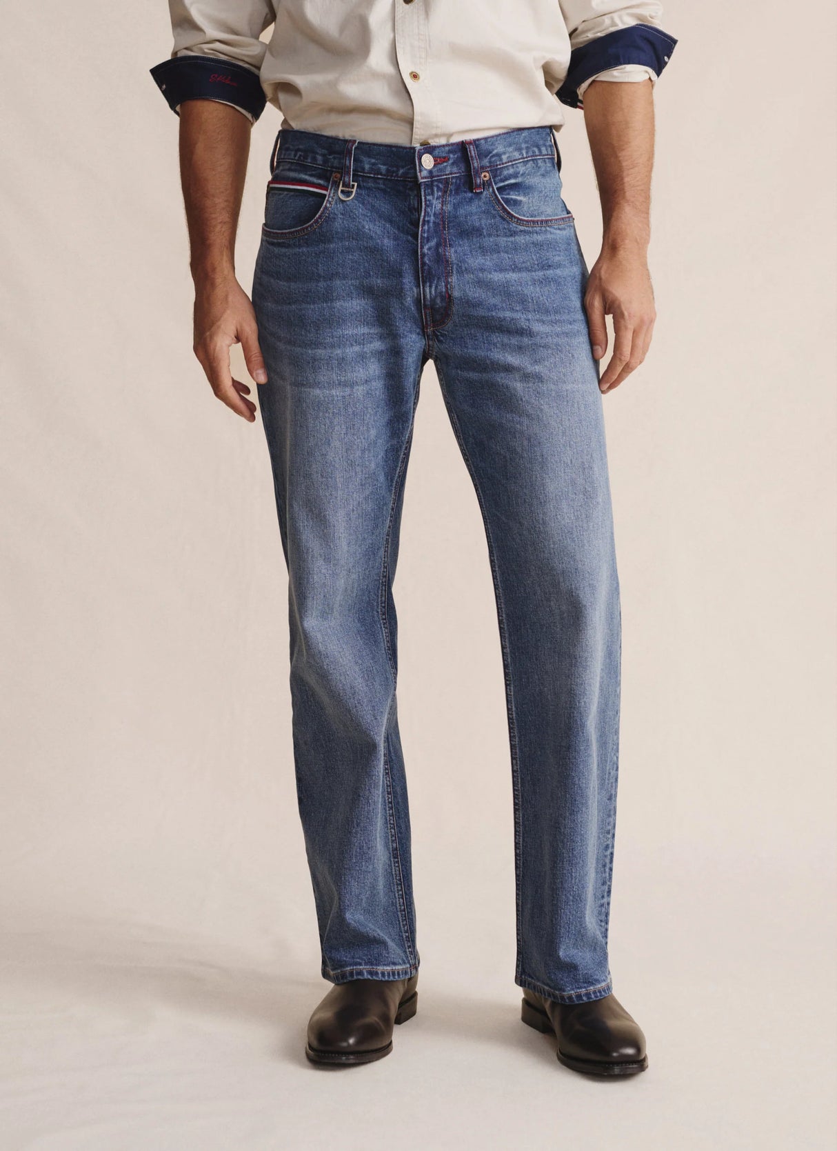 S.Kidman Geurie 5 Pocket Jean - Mid Wash