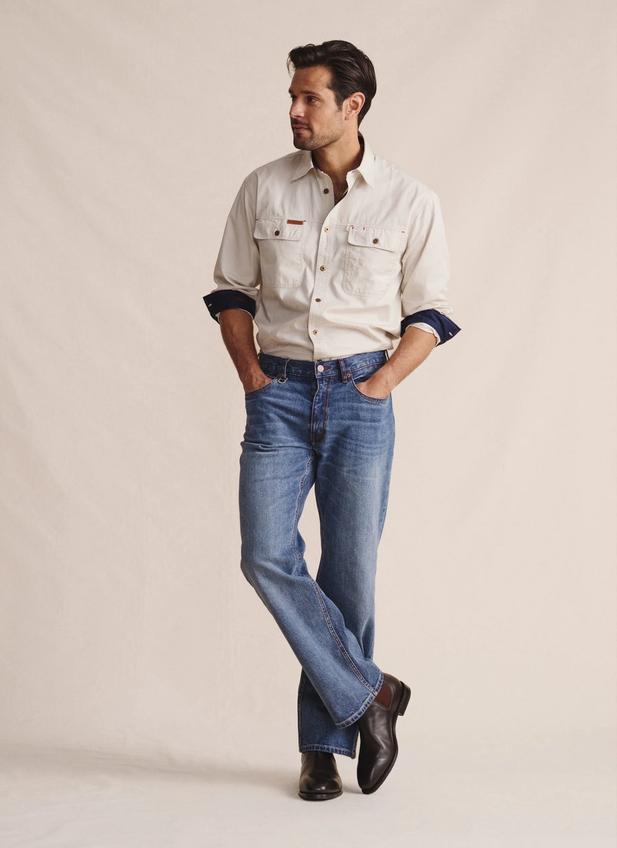 S.Kidman Geurie 5 Pocket Jean - Mid Wash