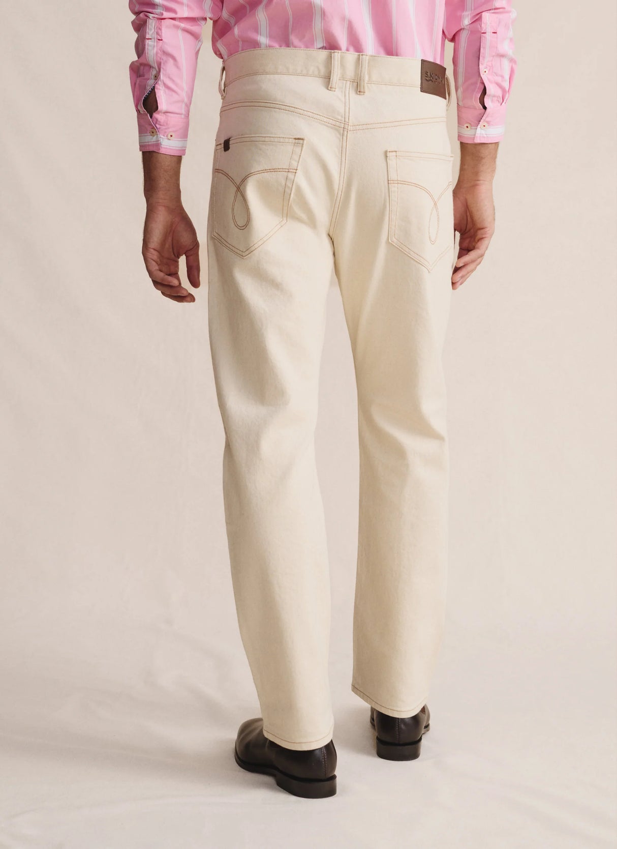 S.Kidman Camden 5 Pocket Jean - ECRU
