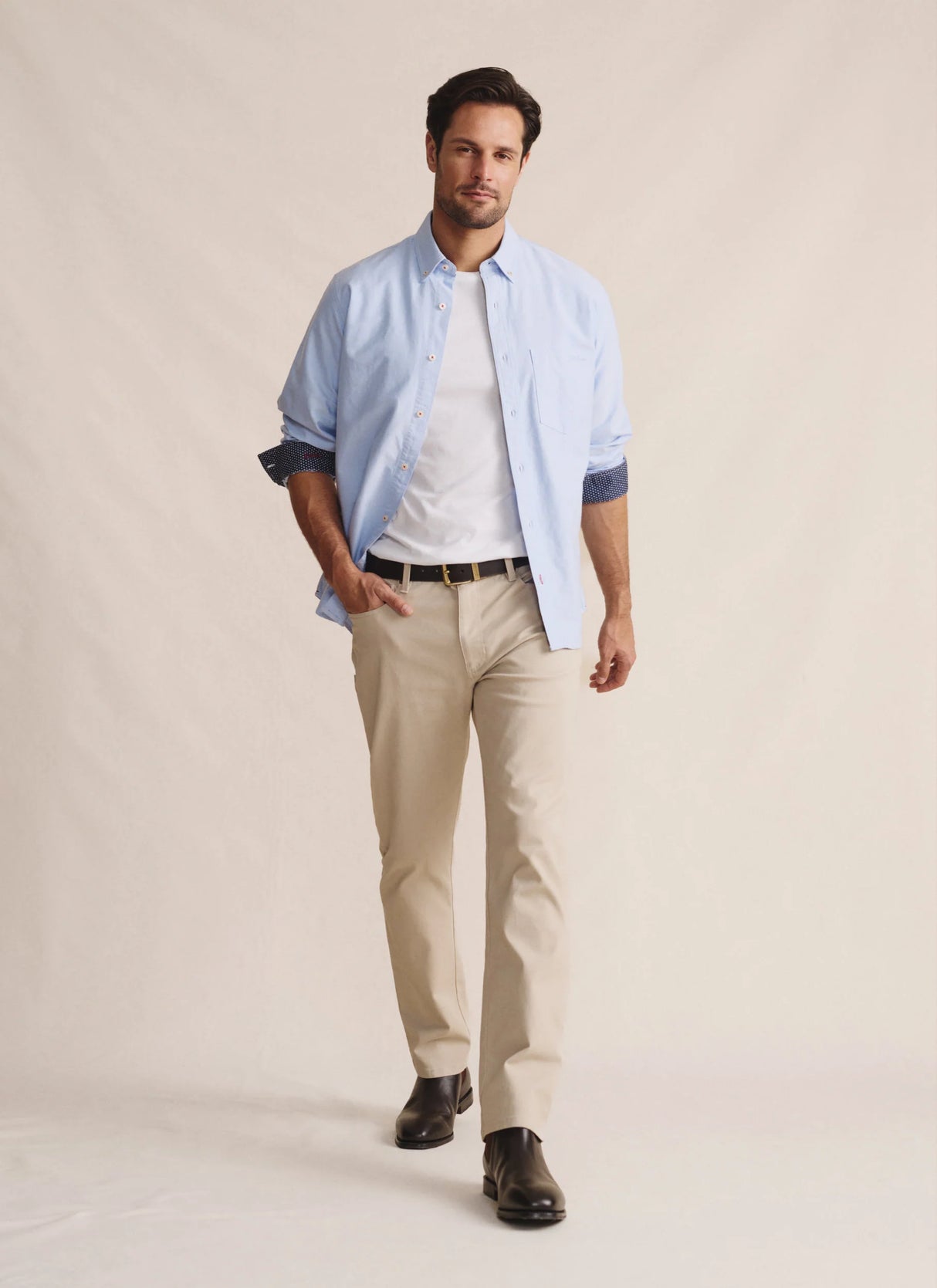 S.Kidman Aberdeen Long Sleeve Shirt Pale Pink