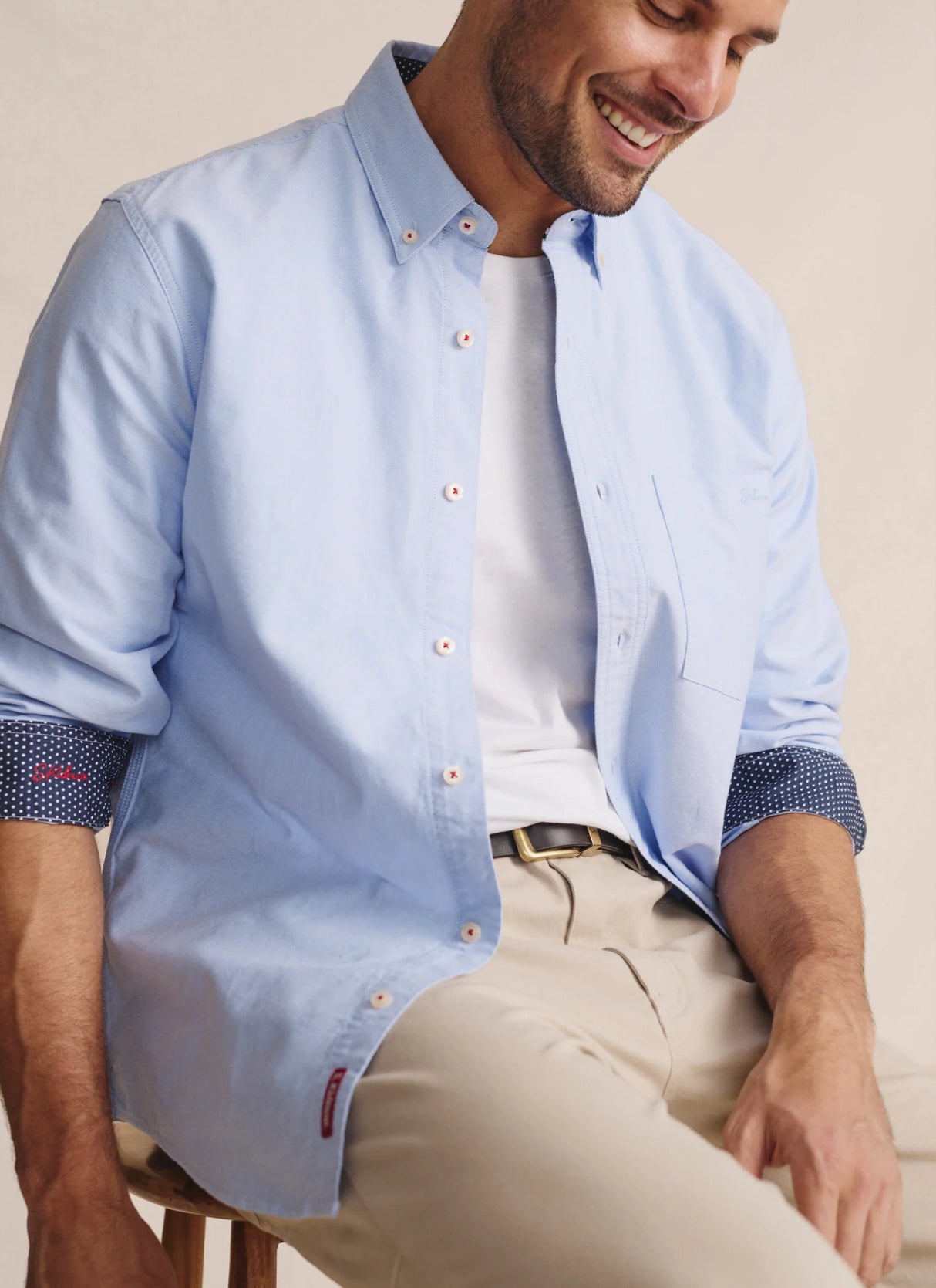 S.Kidman Aberdeen Long Sleeve Shirt Pale Pink