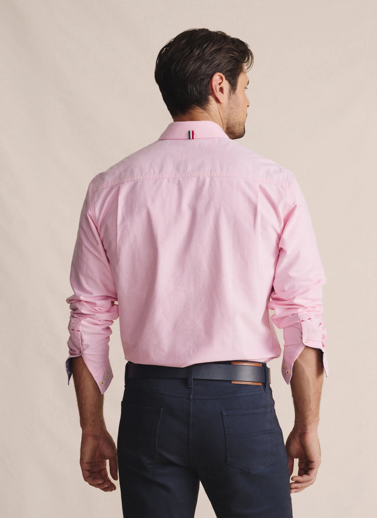 S.Kidman Aberdeen Long Sleeve Shirt Pale Pink