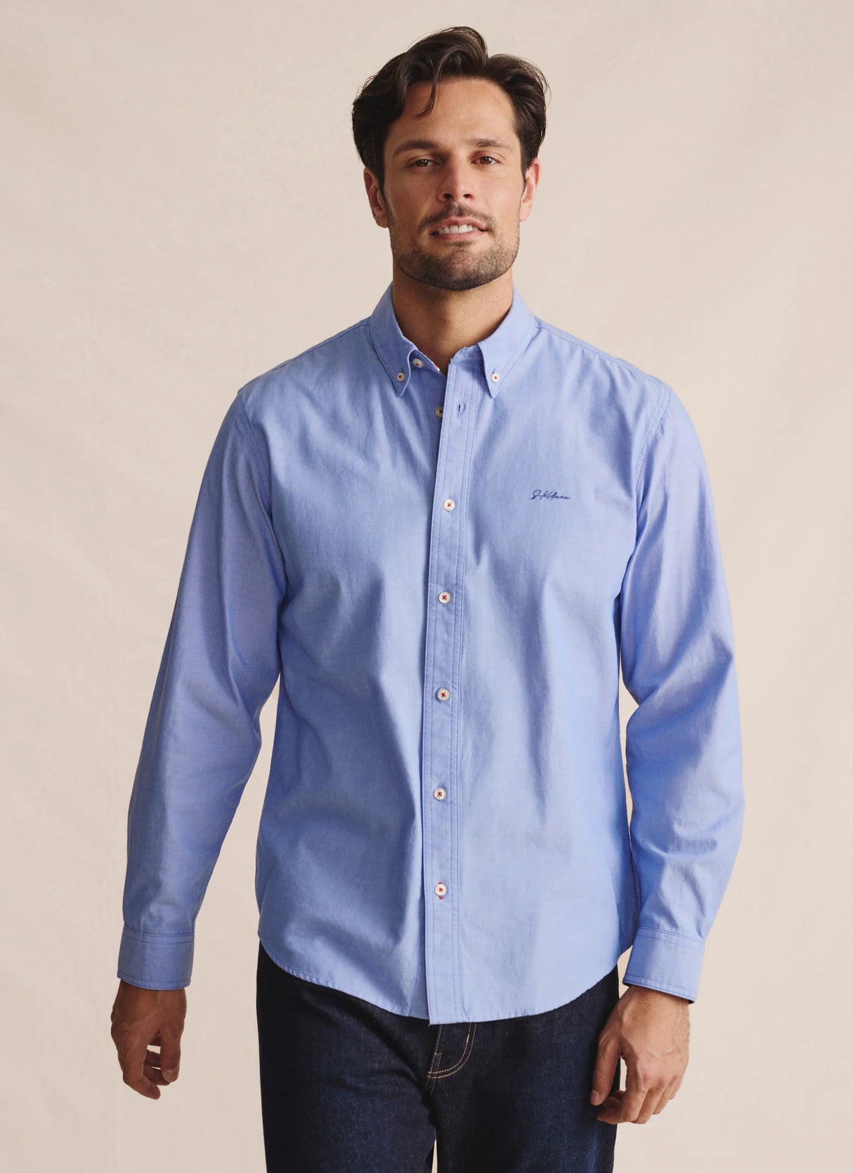 S.Kidman Galston Long Sleeve Shirt - Blue