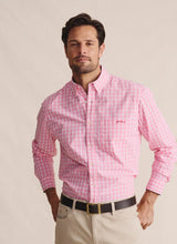 S.Kidman Aberdeen Long Sleeve Shirt - Pale Pink Check