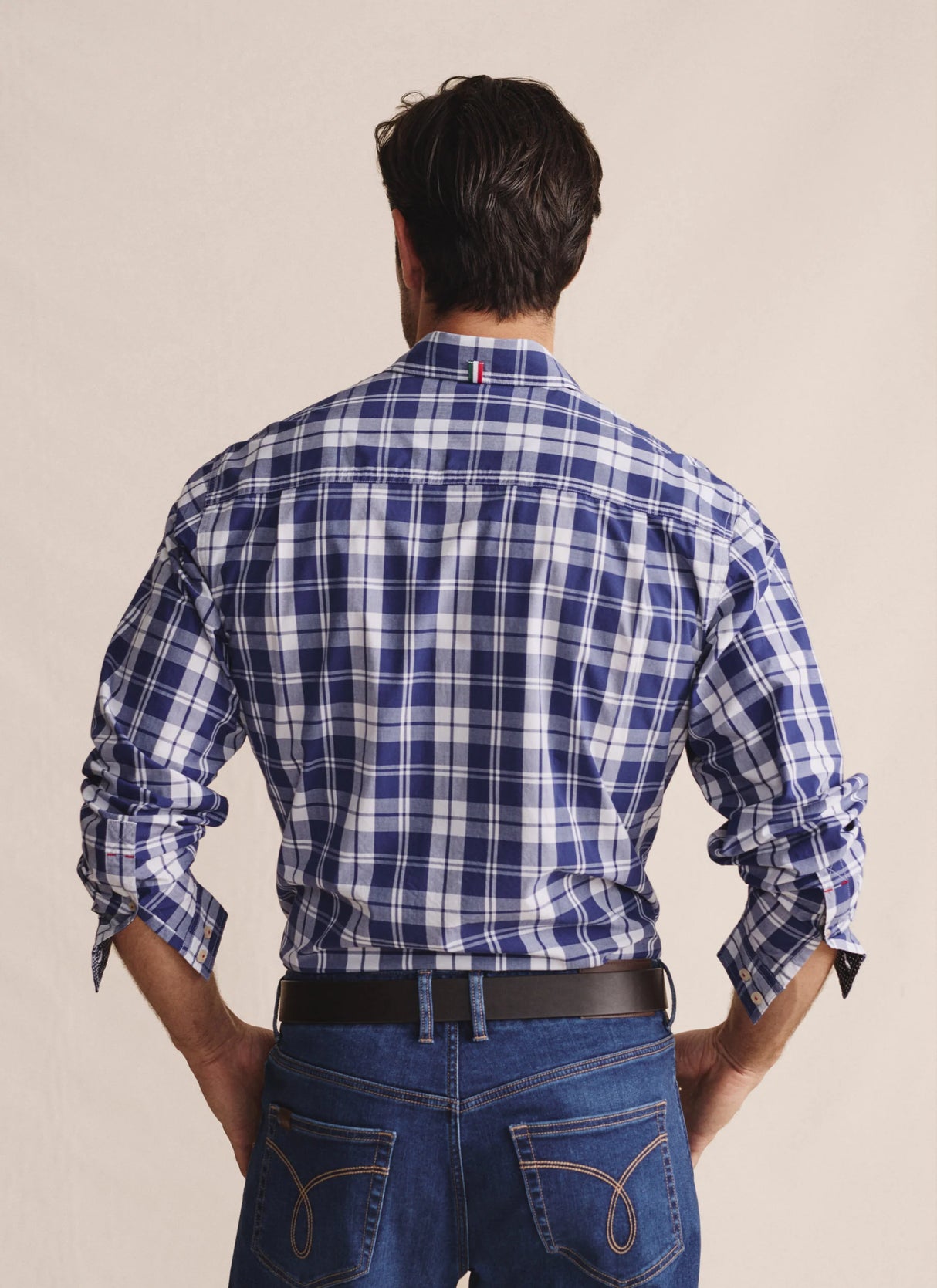 S.Kidman Aberdeen Long Sleeve Shirt - Indigo
