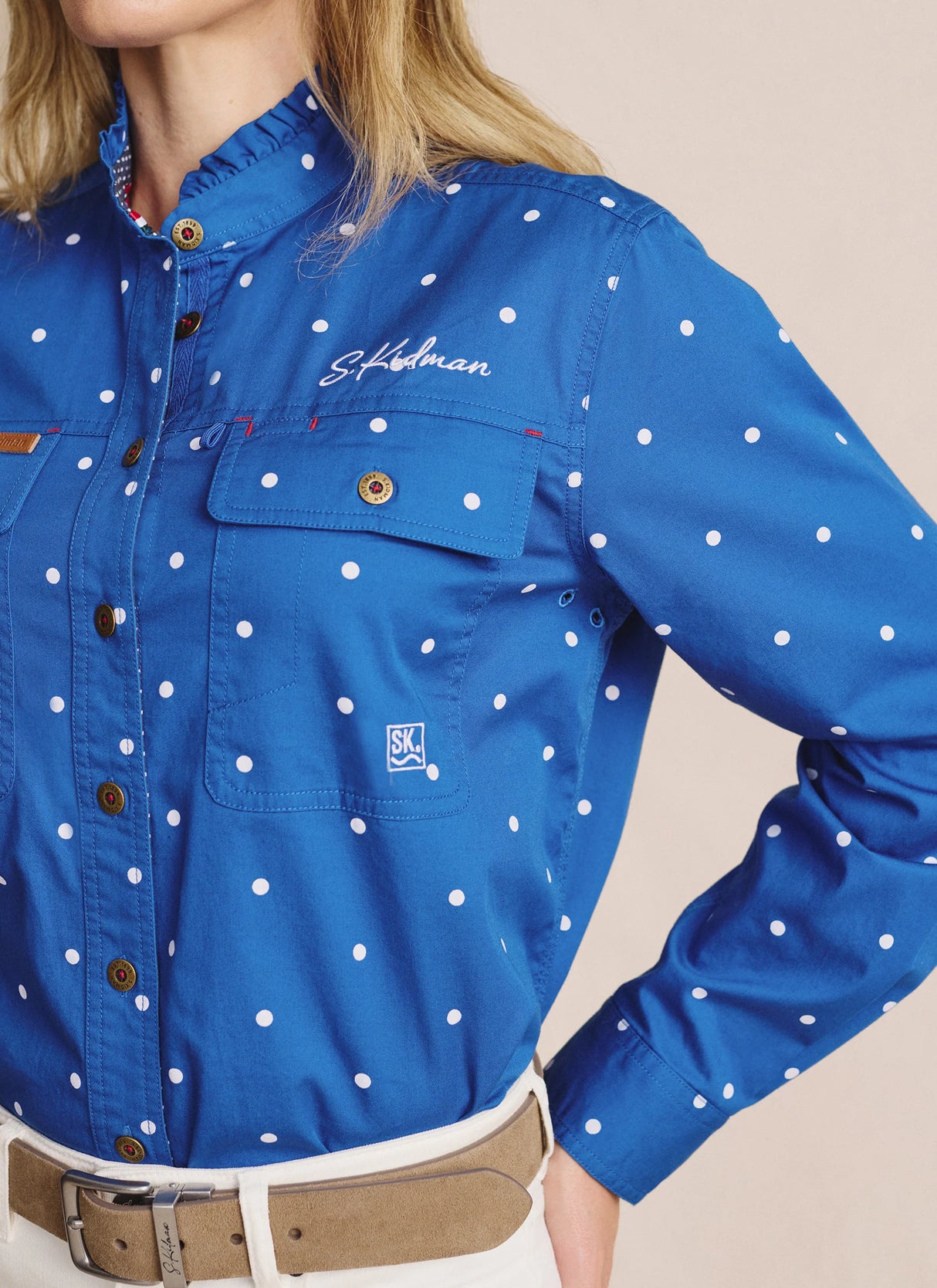 S.Kidman Lilly Pilly Workshirt - Mid Blue