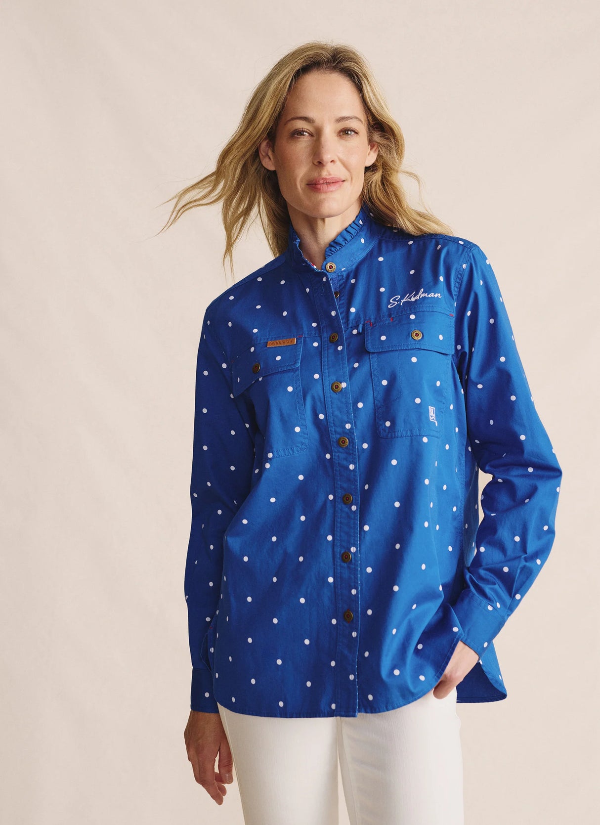 S.Kidman Lilly Pilly Workshirt - Mid Blue