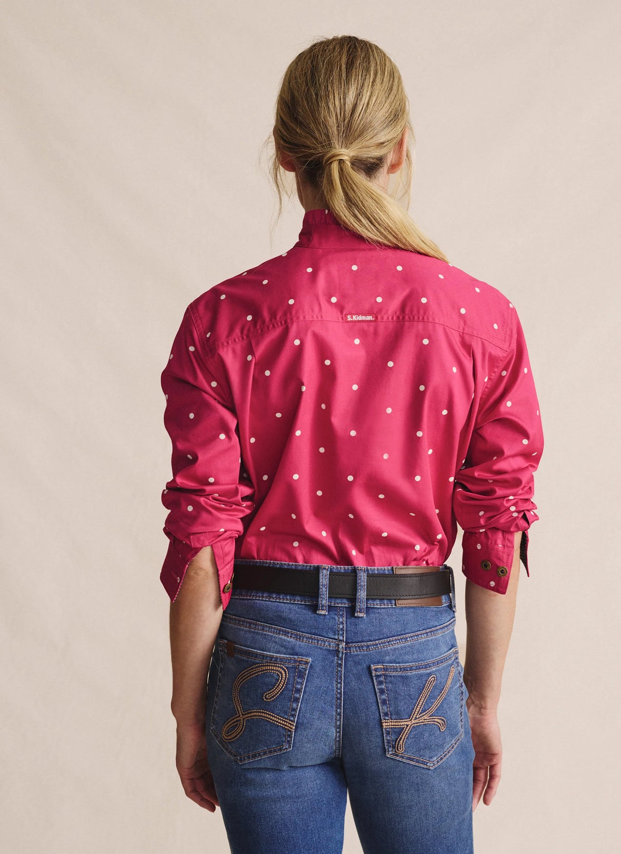 S.Kidman Lilly Pilly Workshirt - Pink