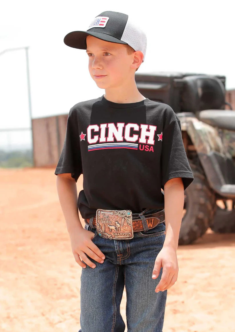 Cinch Boys S42 USA T-Shirt