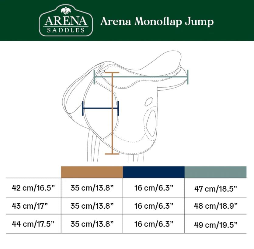 Arena Monoflap Jump Saddle