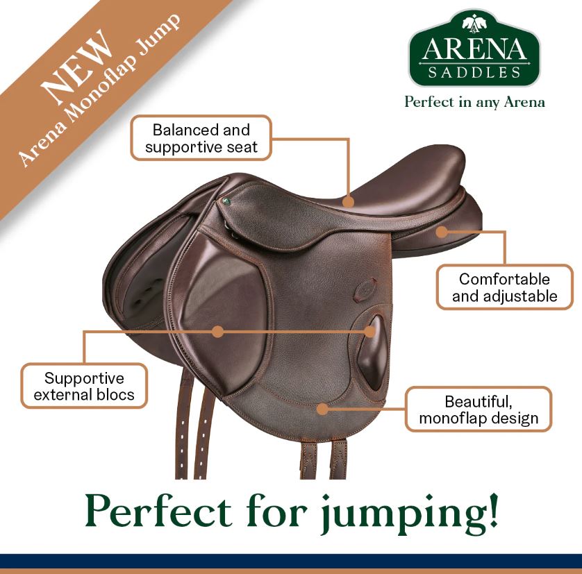 Arena Monoflap Jump Saddle