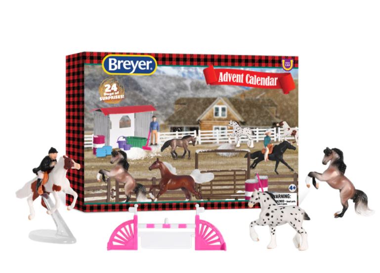 Breyer 2024 Activity Advent Calendar Horse Play Set