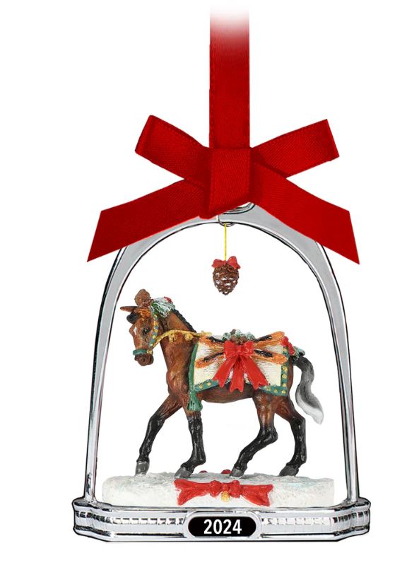 Breyer 2024 Stablemates Apres Ski Stirrup Ornament