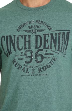 Cinch Mens Denim 96 Western TShirt