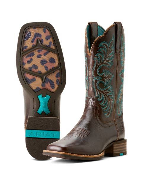 Ariat SS24 Womens Gillette Arizona Brown/Marble Brown