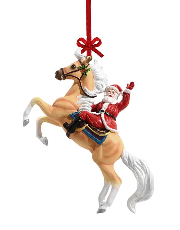 Breyer 2024  Stablemates HI Ho Santa Ornament