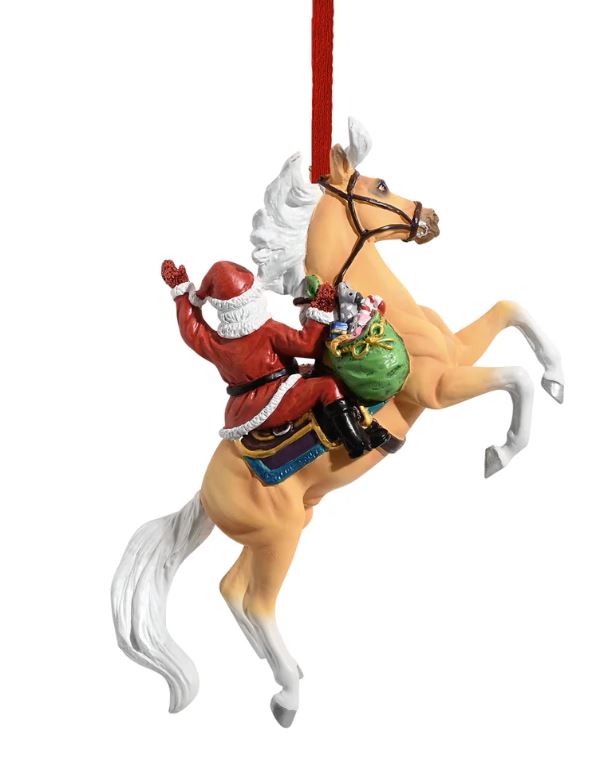 Breyer 2024  Stablemates HI Ho Santa Ornament