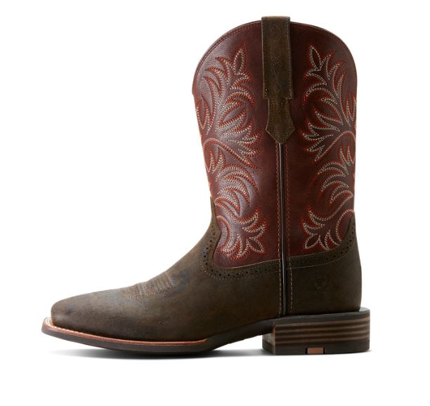 Ariat SS24 Mens Oakwood Antique Grey/Roasted Chestnut