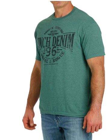 Cinch Mens Denim 96 Western TShirt