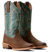 Ariat SS24 Womens Decatur Aged Smokehouse/Racing Green