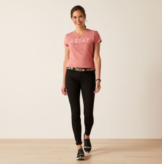 Ariat SS24 Womens Live Love Ride TShirt