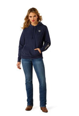Ariat S25 Women's 2.0 Logo Hoodie Black Iris