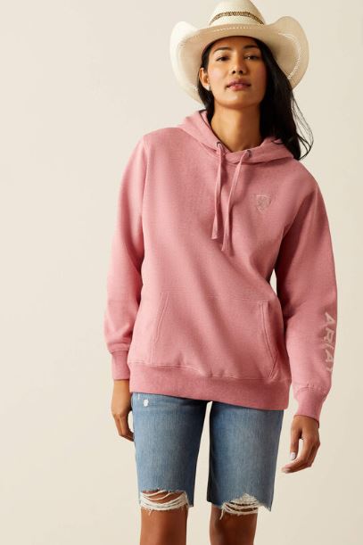 Ariat S25 Women's Logo 2.0 Hoodie Rose Wine