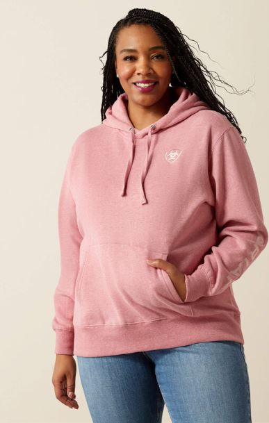 Ariat S25 Women's Logo 2.0 Hoodie Rose Wine