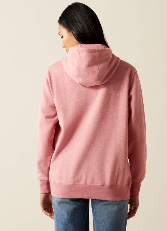 Ariat S25 Women's Logo 2.0 Hoodie Rose Wine
