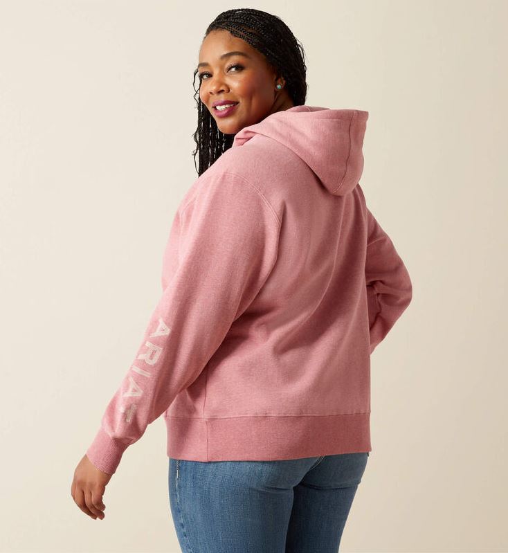 Ariat S25 Women's Logo 2.0 Hoodie Rose Wine
