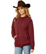 Ariat AW25 Womens Logo 2.0 Hoodie Tawny Port