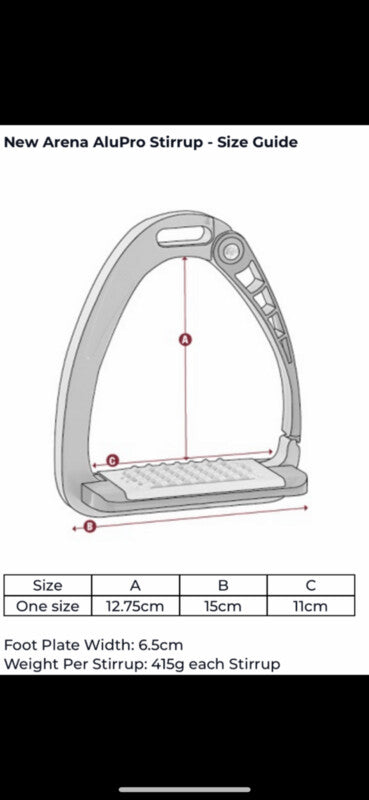 Acavallo AluPro Stirrup