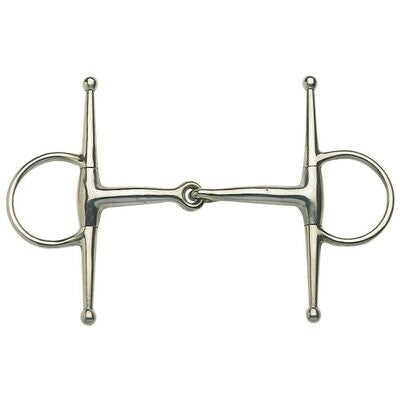 Equi-Steel Stainless Steel Full Cheek Eggbutt