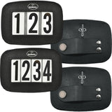 Hamag Leather Bridle Number holders