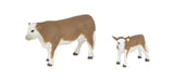 Big Country Toys Hereford Cow & Calf